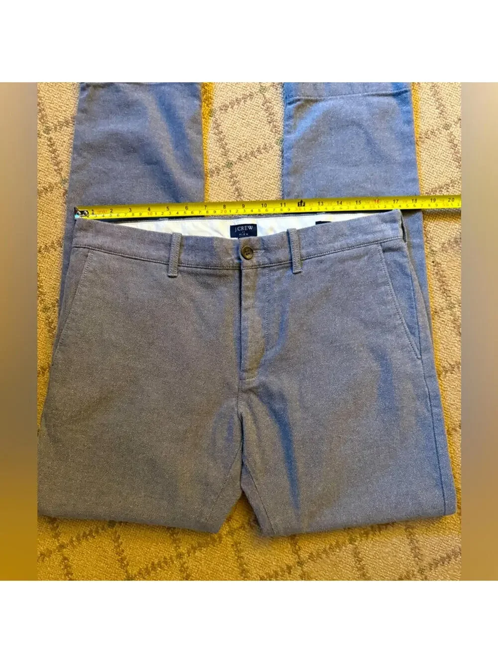 J. Crew Flex Heathered gray Khaki / Chino Type Pants Slim 32 x 32